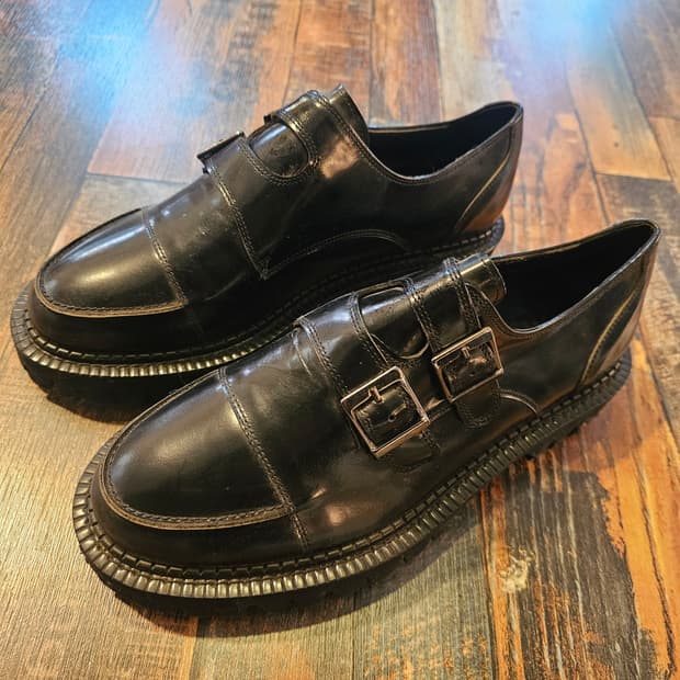 손신발 더블스트랩 수제화