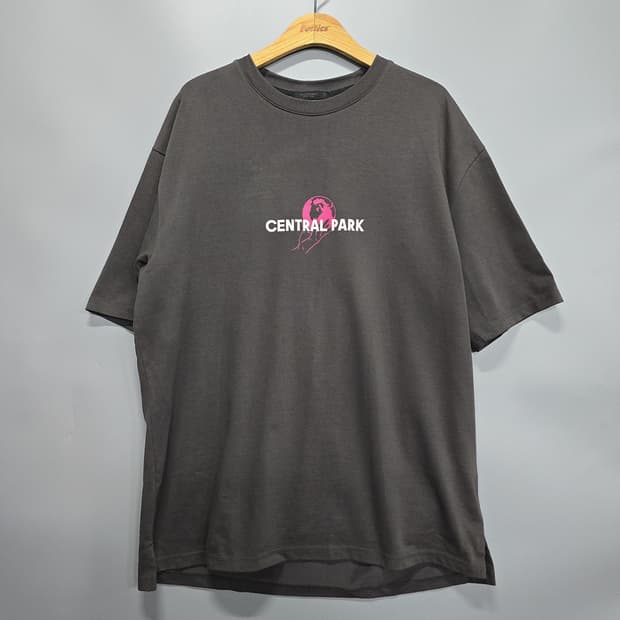 질스튜어트 뉴욕 맨 뉴욕시티 그래픽 오버핏 티셔츠 L