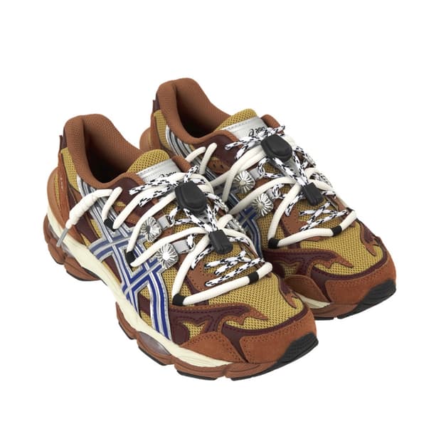 아식스 x 토가 젤 큐물러스 16 TG 브라운 블루 퓨어 실버