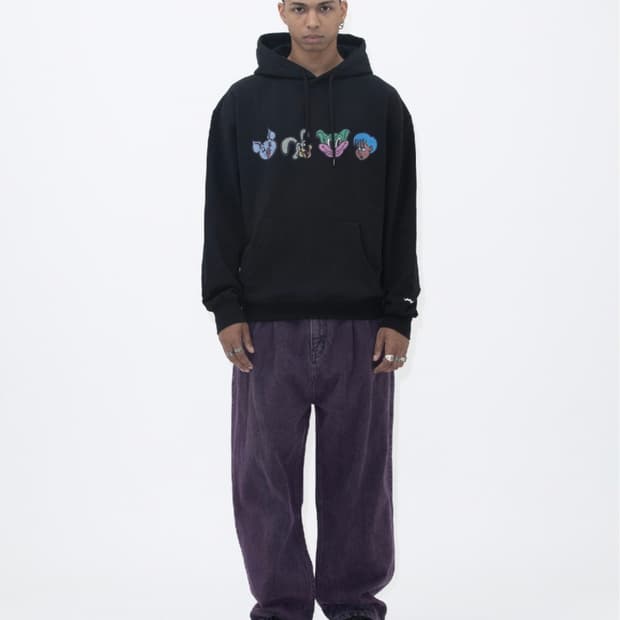 예스아이씨 투턱 데님 팬츠 퍼플 