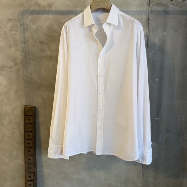 마시모두티 시어서커 셔츠 100