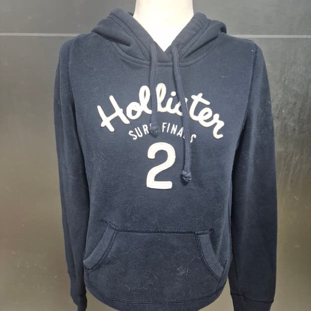홀리스터 네이비 후드티
