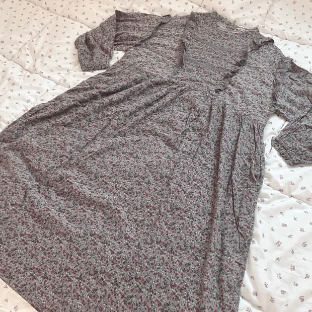 모리걸 모리걸룩Samansamos2 플라워 원피스