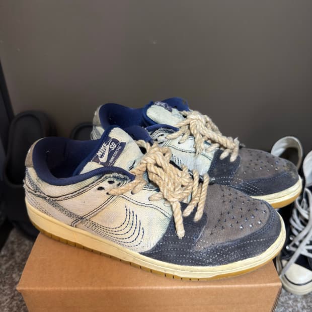 [270]나이키 SB 덩크 로우 프로 사시코 미스틱 네이비