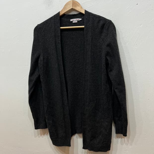 Made in ITALY 논버튼 캐시미어100% 가디건 