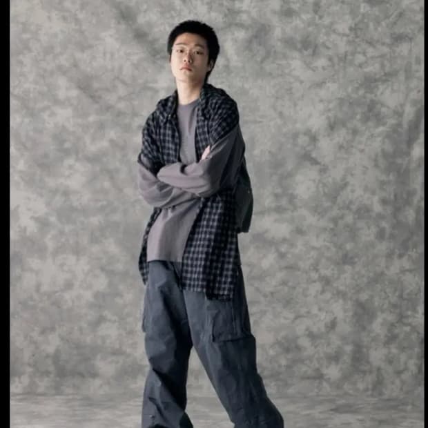 해칭룸 집카고워크팬츠 네이비 3사이즈