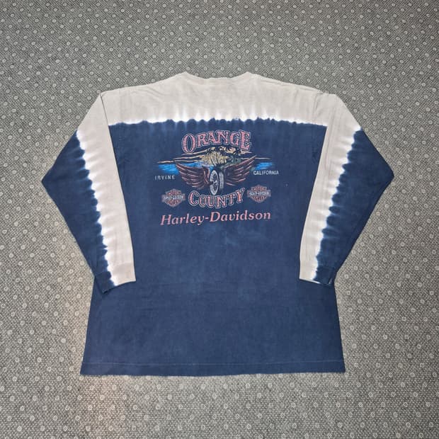 [XL]90s US Made 할리데이비슨 롱슬리브 - 192