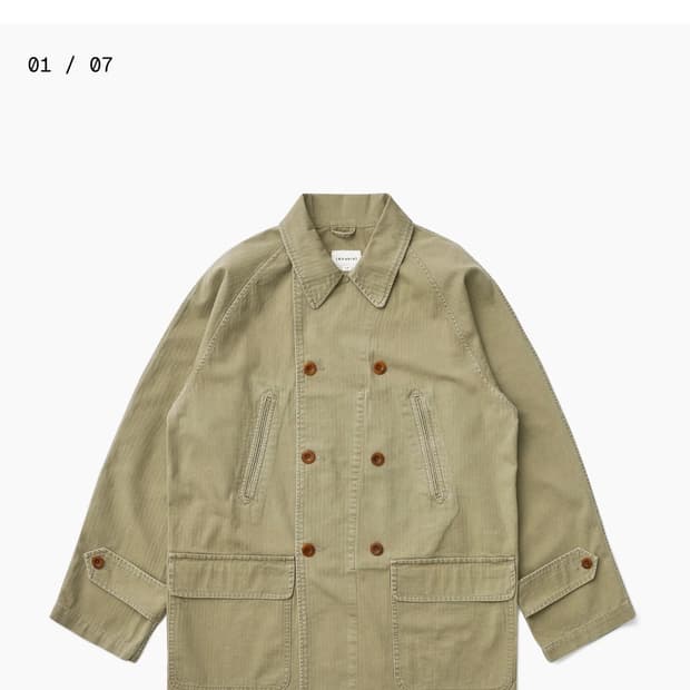 카키스 초어 코트 m