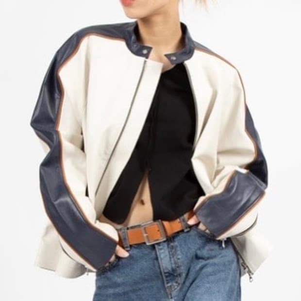 릿킴 레이싱 레더 자켓