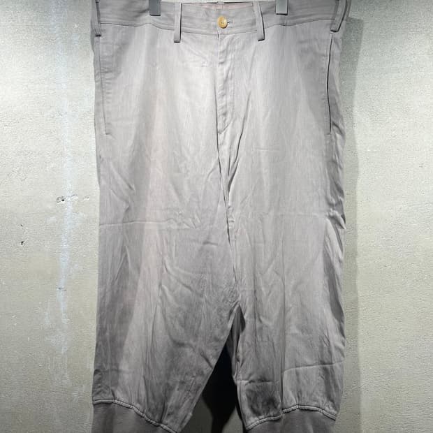 yohji yamamoto pour homme rib knit pants