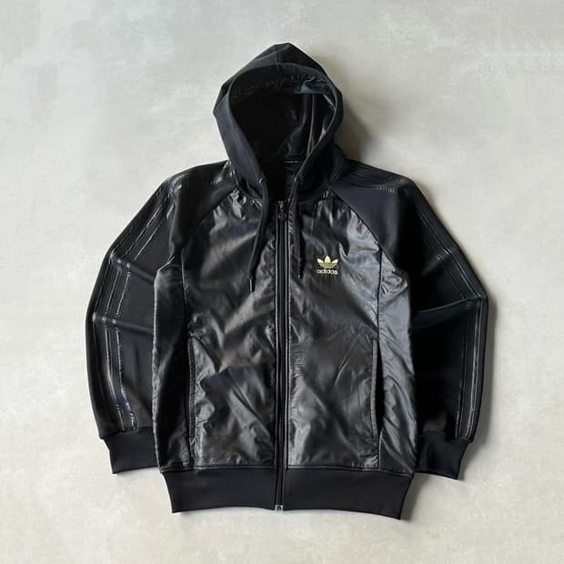 [M]아디다스 트레포일 검골 후드 트랙탑 져지