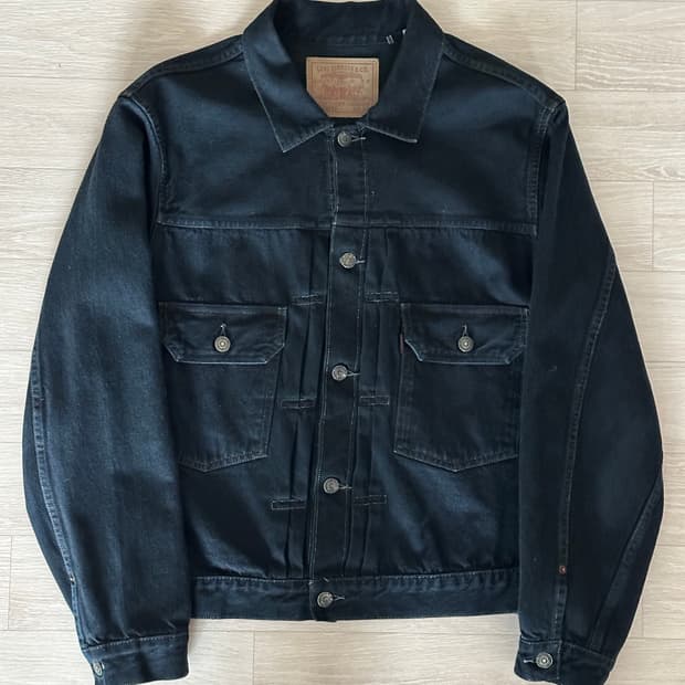 [m] lvc 507xx 블랙리자드 세컨드 자켓