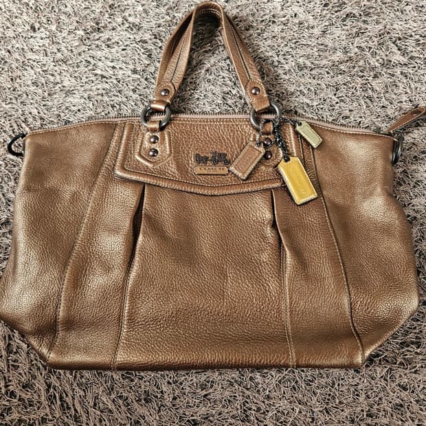 코치(COACH) NO.14334 메디슨 브론즈 숄더백