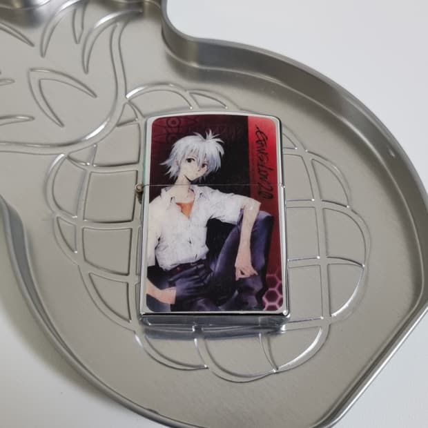 에반게리온 지포 라이터 카오루