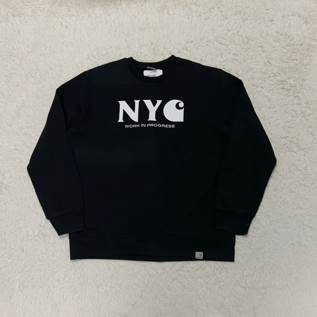 칼하트wip 맨투맨