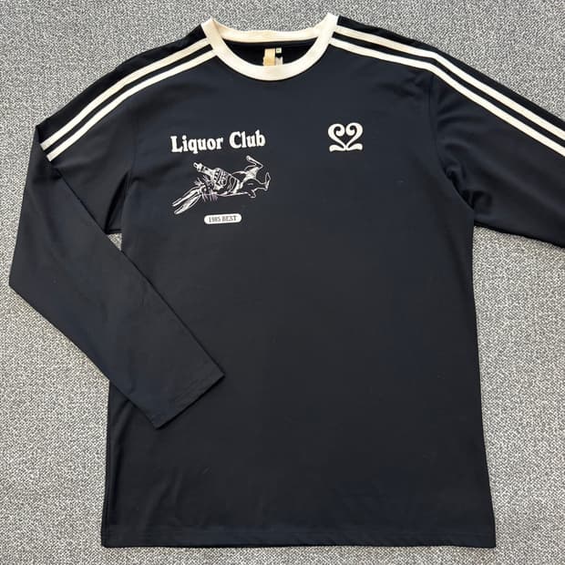 기준 풋볼 롱슬리브 티셔츠