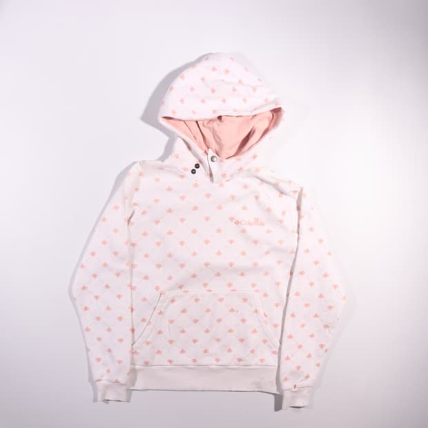 컬럼비아 패턴 후드티 B559