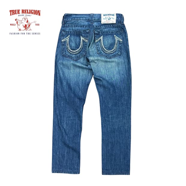 (30) 트루릴리전 스트레이트핏 데님 팬츠 made in USA