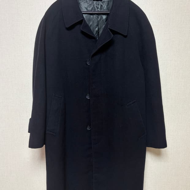 재팬 빈티지 캐시미어100 코트