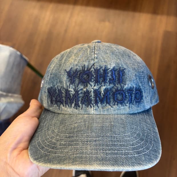 Yojhi yamamoto x supreme denim ballcap