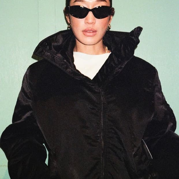 알파인더스트리 페기구 콜라보 코쿤 봄버 자켓 블랙 S