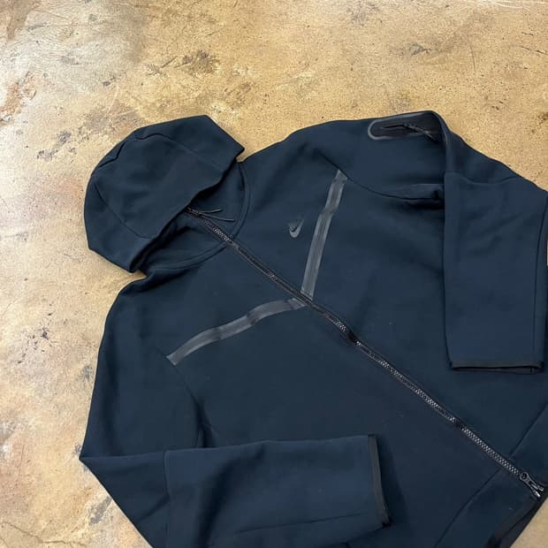[정품/XL] 나이키 테크 플리스 후드집업 블랙 b14