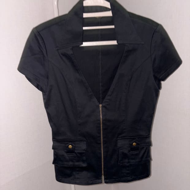 일본 빈티지 반팔 자켓