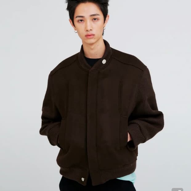 애니타임로릭 튤립 바시티 자켓 L