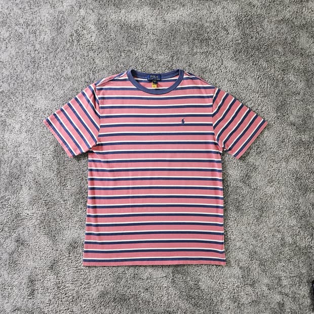 POLO RALPH LAUREN 스트라이프 반팔 티셔츠