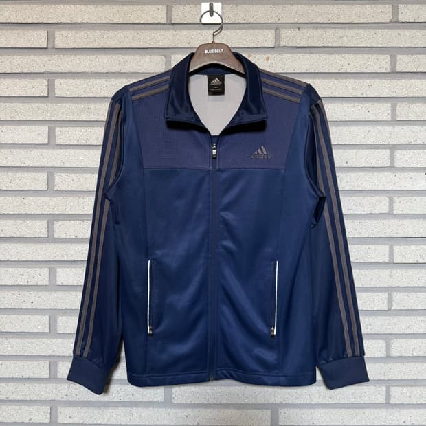 아디다스 올드스쿨 레트로 니트 트랙탑 네이비