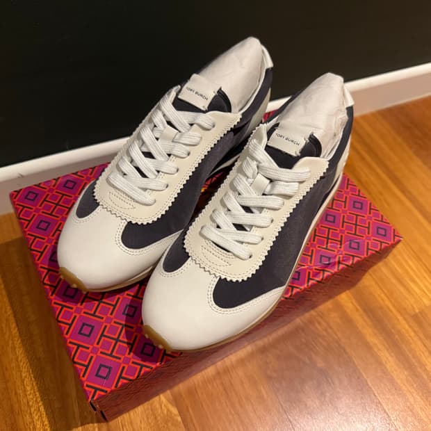 토리버치 행크 골프 스니커즈