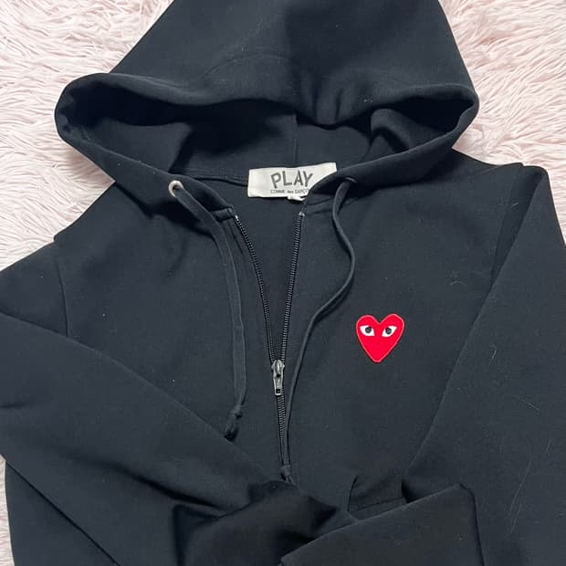 꼼데가르송 후드집업 m