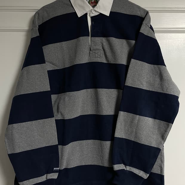 Barbarian 4 Inch Stripe Rugby Jersey XL