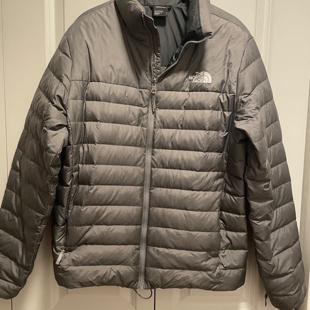 20FW 더 노스페이스 Aconcagua 550 패딩 자켓 그레이