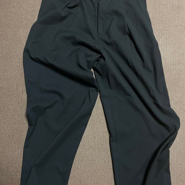 zara 와이드핏 턱 디테일 팬츠