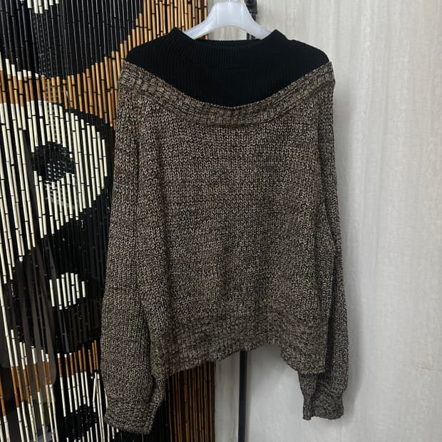 cappy layered knit