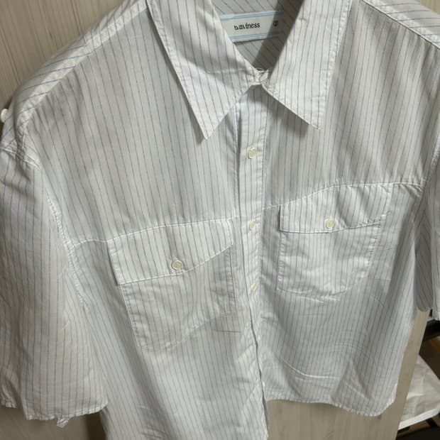 웨이비니스 Horizon Stripe half shirts (2)