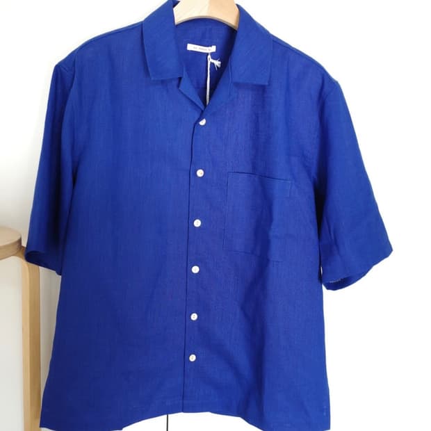 [s] S.K. MANOR HILL 'ALOHA SHIRT' 블루