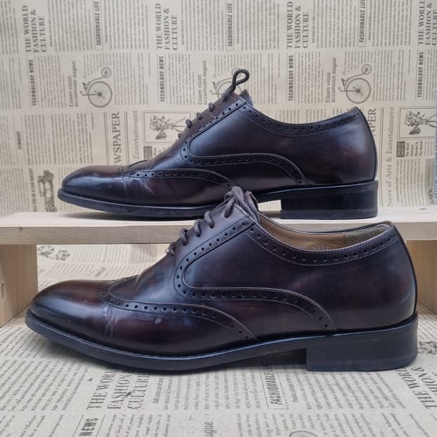 탠디 윙팁 남성정장구두255