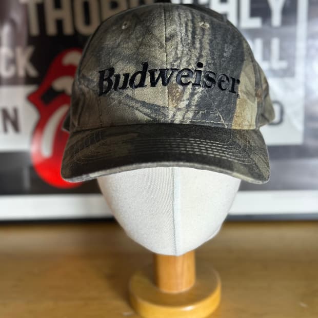 90s Budweiser 빈티지 버드와이저 리얼트리 캡 모자
