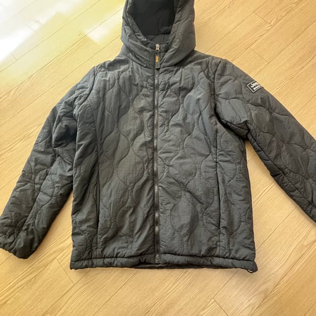 지프 경량패딩 블랙