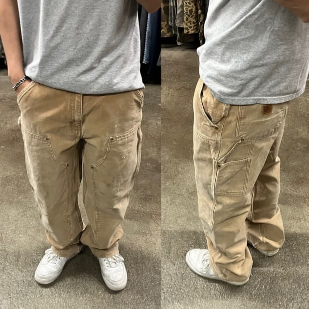 Carhartt 더블니 워크 팬츠 (33“)