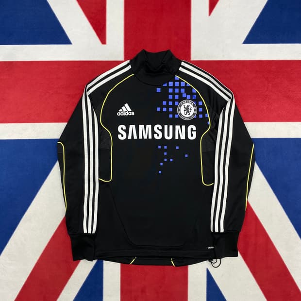 아디다스 첼시 트레이닝탑져지 S