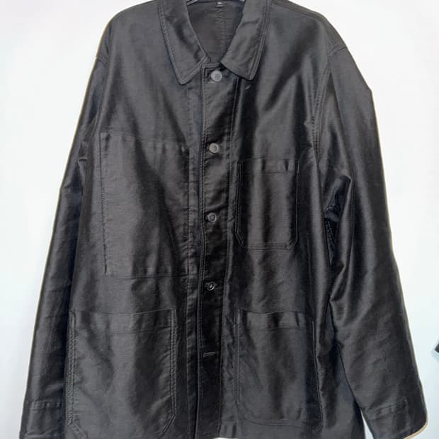 무인양품 워크자켓 블랙(XL)