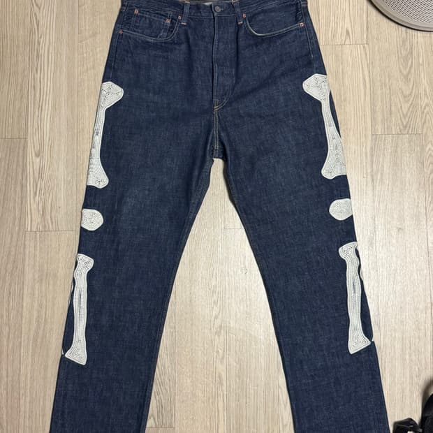 캐피탈 12.5oz 멕시칸 턱시도 5P 오카길리 본 데님