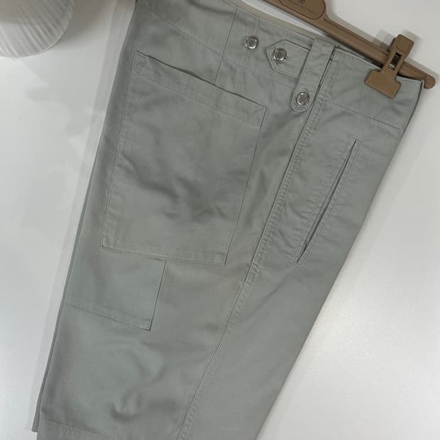 루이비통 그레이 치노 팬츠 반바지 쇼츠