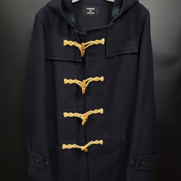 Cabane de Zucca wool duffle coat 주카 더플 울