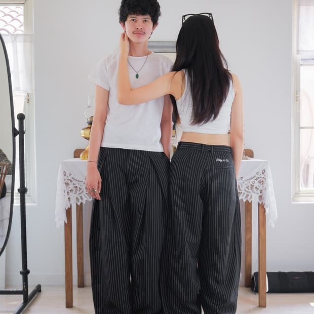 Fitty co stripes pant