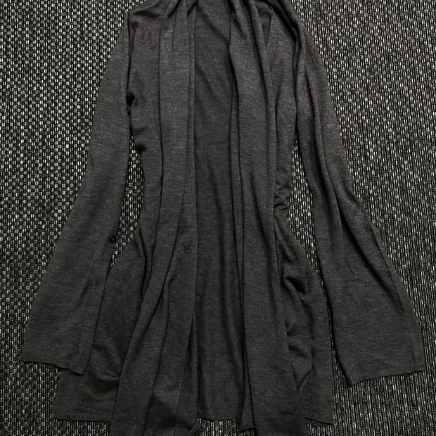 [Comme ca ism]Y2K Grey Cardigan