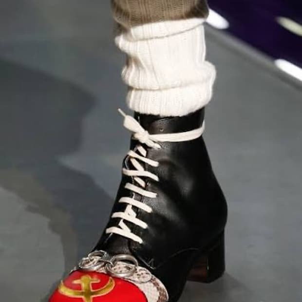 구찌 FW2017 USSR Cirano Lux Boots